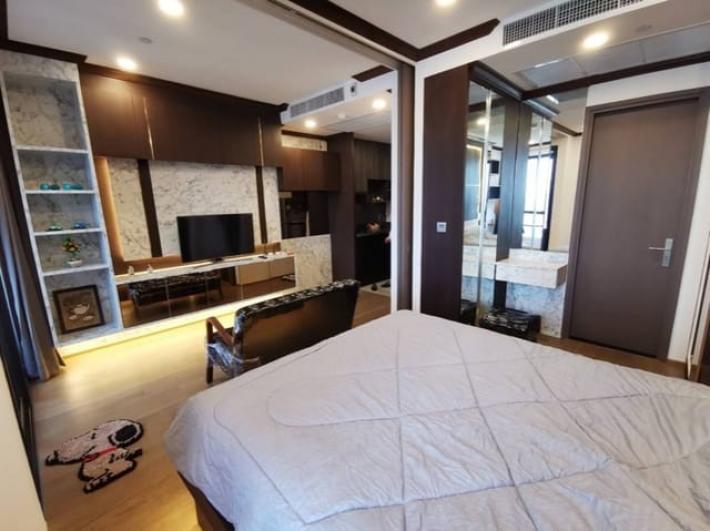 ให้เช่า ห้องสวย ชั้นสูง40+ Ashton Chula - Silom size 35 sq.m. มีเครื่องซักผ้า MRT สามย่าน 180 เมตร
