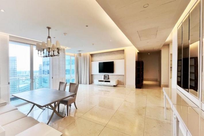 Large unit with high floor available!! at The Infinity Condominium