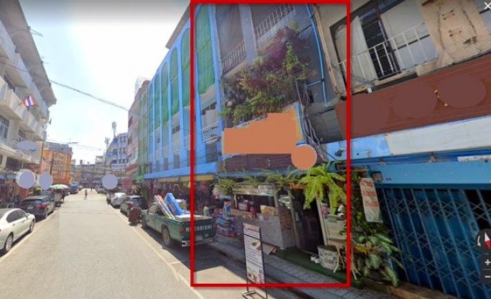 ทำเลค้าขายร้าน Cafe สูตรทำร้านอาหาร กาแฟ 4ชั้น 3นอน 2น้ำ 3แอร์  39ตรว. 380ตรม. วัดพิชัยสงครามตลาดสด MRT ปากน้ำ 600 m. ให้เช่าตึกแถว