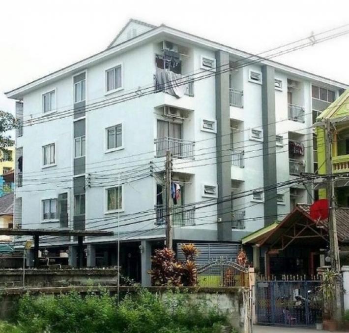 ขายอพาร์ทเม้นท์ 4ชั้น 48ห้อง ซอยเรวดี ตลาดขวัญ นนทบุรี ผู้เช่าเต็มตลอด เหมาะลงทุน